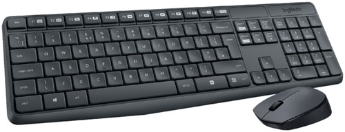Toetsenbord Logitech MK235 Qwerty +muis zwart-3