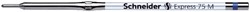 Balpenvulling Schneider Express 75 blauw medium