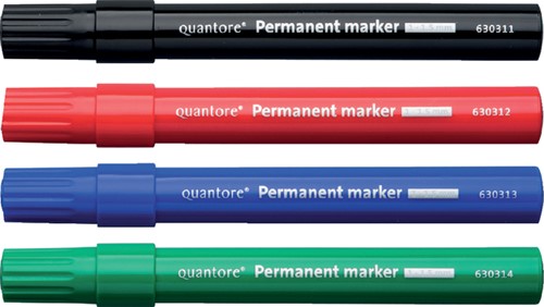 Permanent marker Quantore rond 1-1.5mm assorti-2