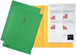 Inlegmap Esselte 180gr karton groen