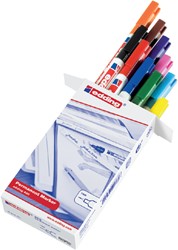 Viltstift edding 400 rond assorti 1mm set à 10st