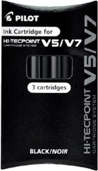 Inktpatroon PILOT begreen Hi-Tecpoint 2237+2238 zwart