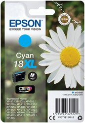 Inktcartridge Epson 18XL T1812 blauw HC