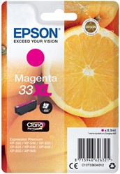 Inktcartridge Epson 33XL T3363 rood HC