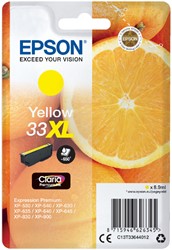 Inktcartridge Epson 33XL T3364 geel HC
