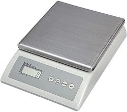 Pakketweger MAUL Count 10kg metalen plateau 17x17.5cm 220V/+ batterij
