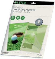 Lamineerhoes Leitz ILAM A4 2x80micron 25stuks