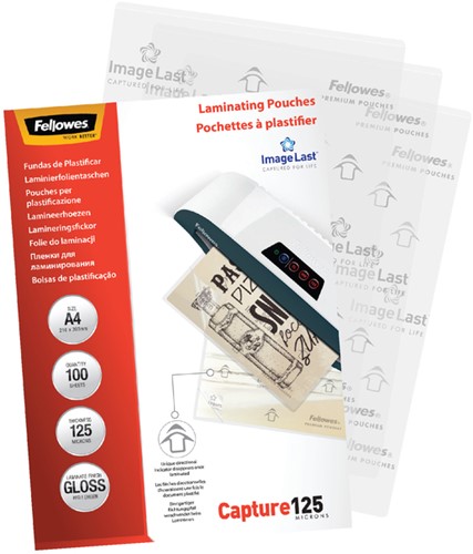 Lamineerhoes Fellowes A4 2x125micron 100stuks-2