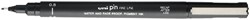 Fineliner Uni-ball Pin zwart