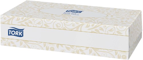 Facial tissues Tork 140280 Premium 2laags 20x21cm 100st.-2