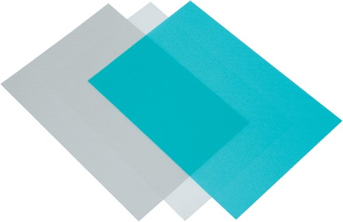 Voorblad Fellowes A4 PP 500micron transparant lijnen 50stuks-2