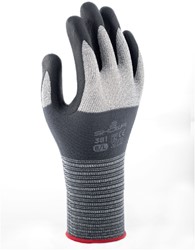 Handschoen Showa 381 grip nitril grijs 10/extra large