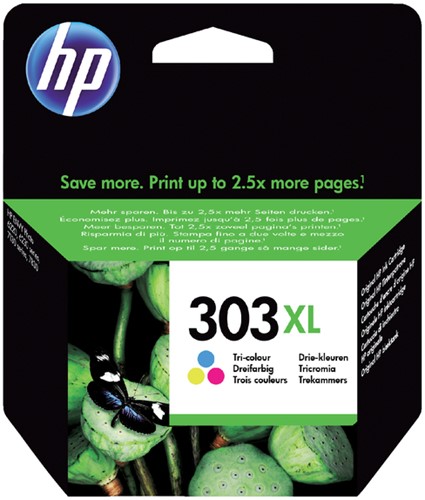 Inktcartridge HP T6N03AE 303XL kleur HC