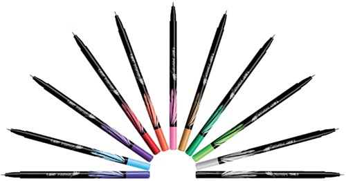 Fineliner Bic Intensity 0.4mm blauw-3