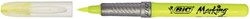 Markeerstift Bic flex geel
