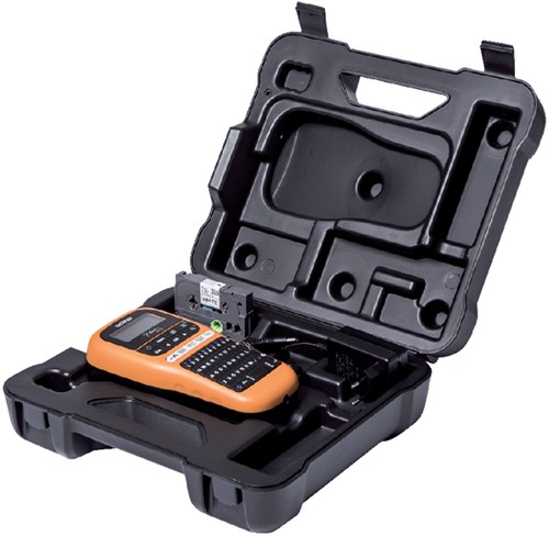 Labelprinter Brother P-touch TZe PT-E110VP draagbaar qwerty 12mm oranje-3