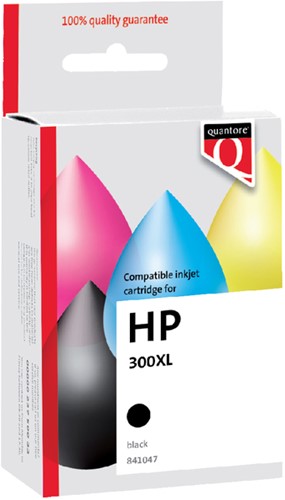Inktcartridge Quantore HP CC641EE 300XL zwart