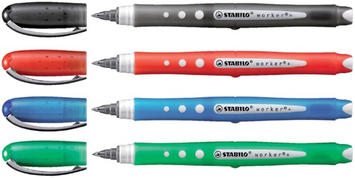 Rollerpen STABILO worker colorful 2019/36 medium groen-2