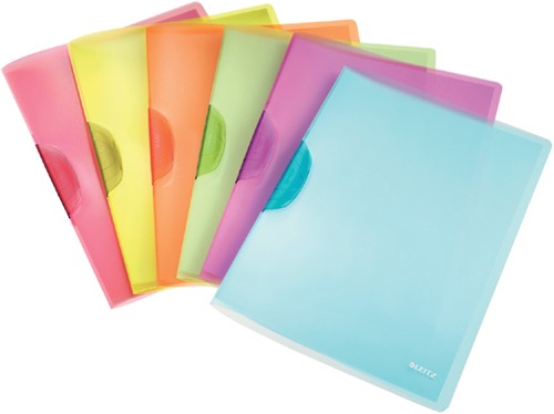 Klemmap Leitz 4176 Colorclip A4 PP assorti