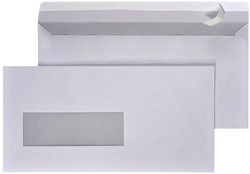 Envelop Hermes EA5/6 110x220mm venster 4x11links zelfkl 500
