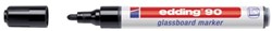 Felt-tip markers for glass boards