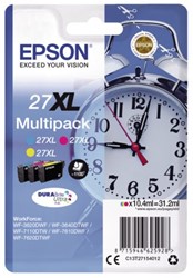Inkcartridge Epson 27XL T2715  3 kleuren HC