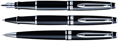Rollerpen Waterman Expert Laque Black CT-2