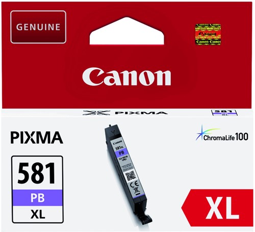Inktcartridge Canon CLI-581XL foto blauw HC-2