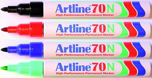 Viltstift Artline 70 rond groen 1.5mm-2