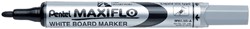 Viltstift Pentel MWL5 Maxiflo whiteboard zwart 1mm