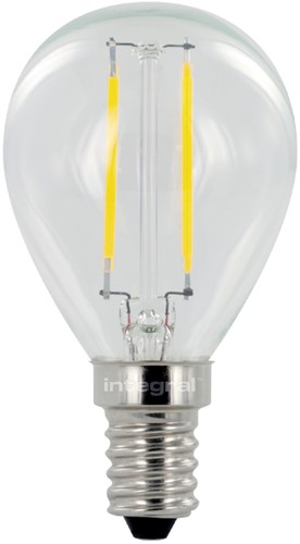 Ledlamp Integral E14 2W 2700K warm licht 250lumen