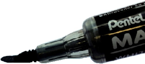 Viltstift Pentel MWL5SBF Maxiflo whiteboard zwart 1-5mm-3