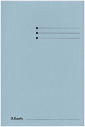 Dossiermap Esselte manilla 3klep folio blauw