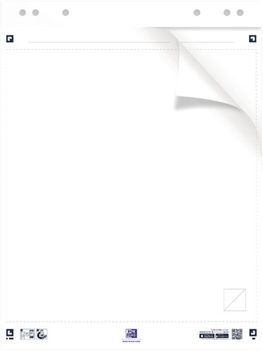 Flipoverpapier Oxford smart 60x80cm blanco 90gr 20v-2