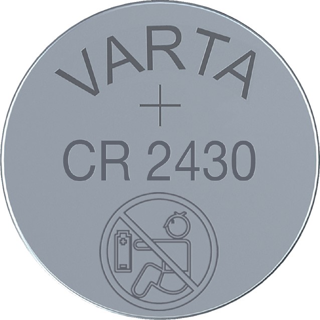 Manifestatie wacht Pretentieloos Batterij Varta knoopcel CR2430 lithium blister à 1stuk Meerkantoor