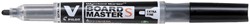 Viltstift Pilot Whiteboard WBMA-EF rond 1.3mm zwart