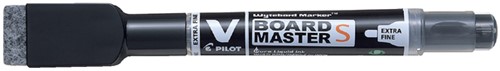 Viltstift Pilot Whiteboard rond 1.3mm +wisser zwart