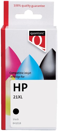 Inktcartridge Quantore HP C9351A 21XL zwart