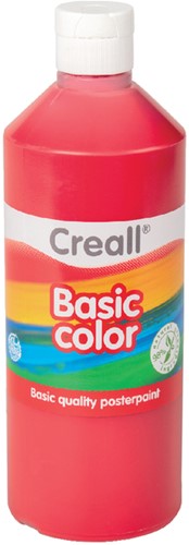 Plakkaatverf Creall basic 06 donkerrood 500ml