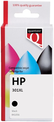 Inktcartridge Quantore HP CH563EE 301XL zwart
