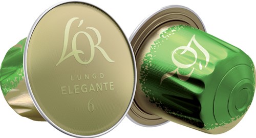 Koffiecups Douwe Egberts L'Or Espresso Elegante 20 stuks-2