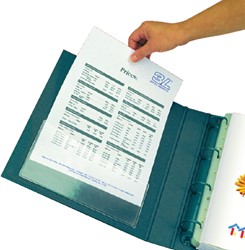 Insteekhoes 3L 10055 U-map voor A5 zelfklevend