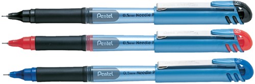 Rollerpen Pentel BLN15 blauw 0.3mm-2