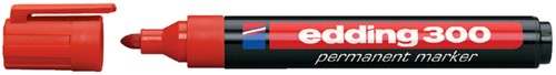 Viltstift edding 300 rond rood 1.5-3mm