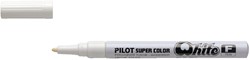 Viltstift PILOT Super SC-W-F lakmarker rond wit 1mm