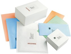 Transparent labels for laser printers