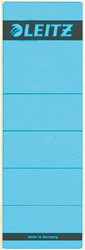 Rugetiket Leitz breed/kort 62x192mm zelfklevend blauw