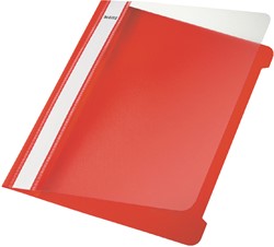 Snelhechter Leitz 4197 A5 PVC rood