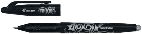 Rollerpen PILOT Frixion BL-FR7 zwart  0.35mm