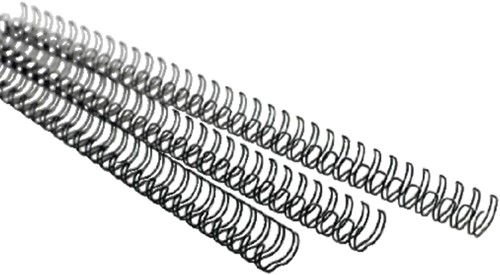 Draadrug GBC 8mm US/21rings A4 zilver 100stuks-3